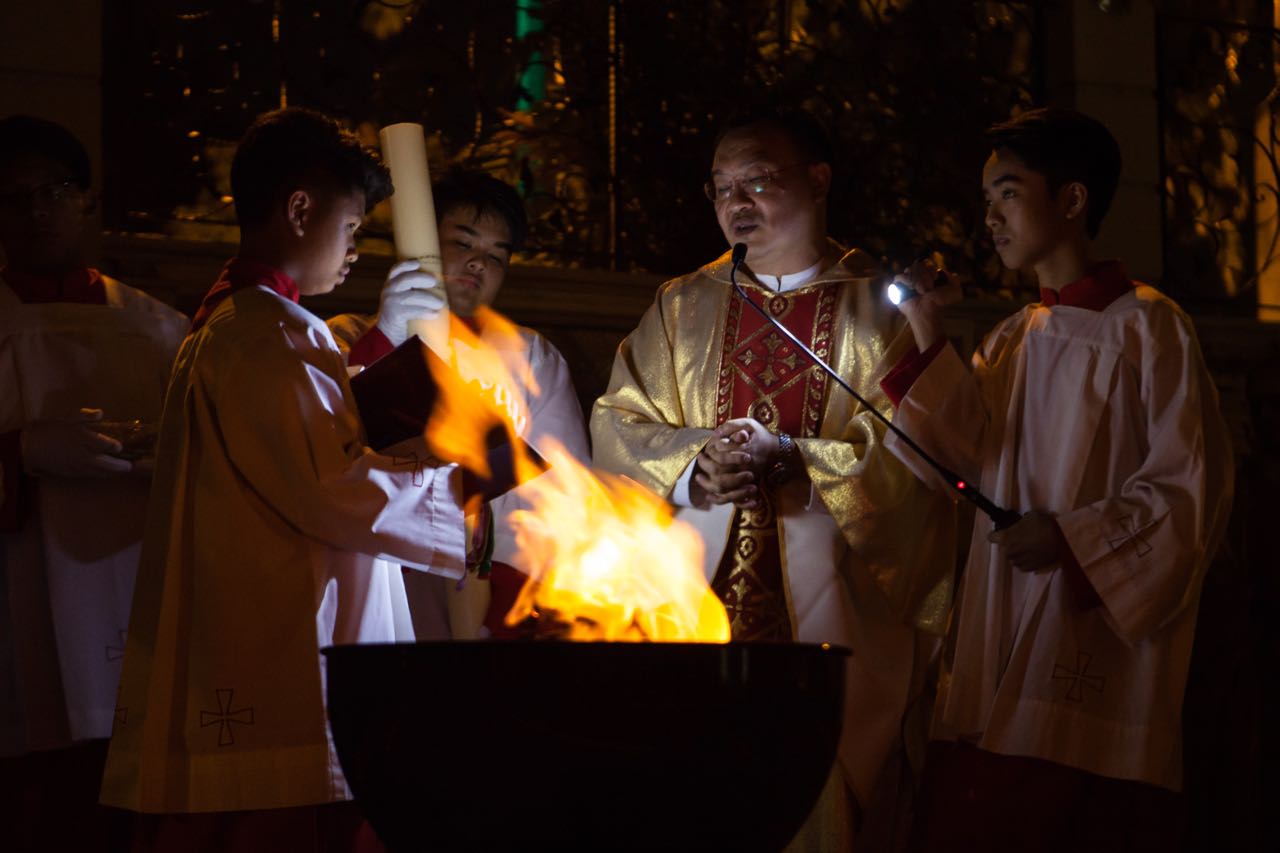 Easter Vigil & Baptism 2016 Church of Our Lady of Perpetual Succour